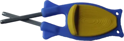 Blue and Yellow Pencil Sharpener