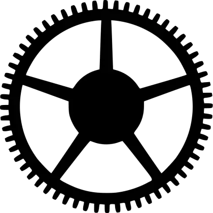 Black Gear for Mechanical Systems