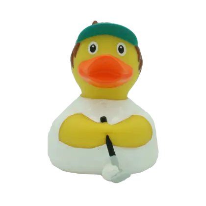 Golf Themed Rubber Duck Toy
