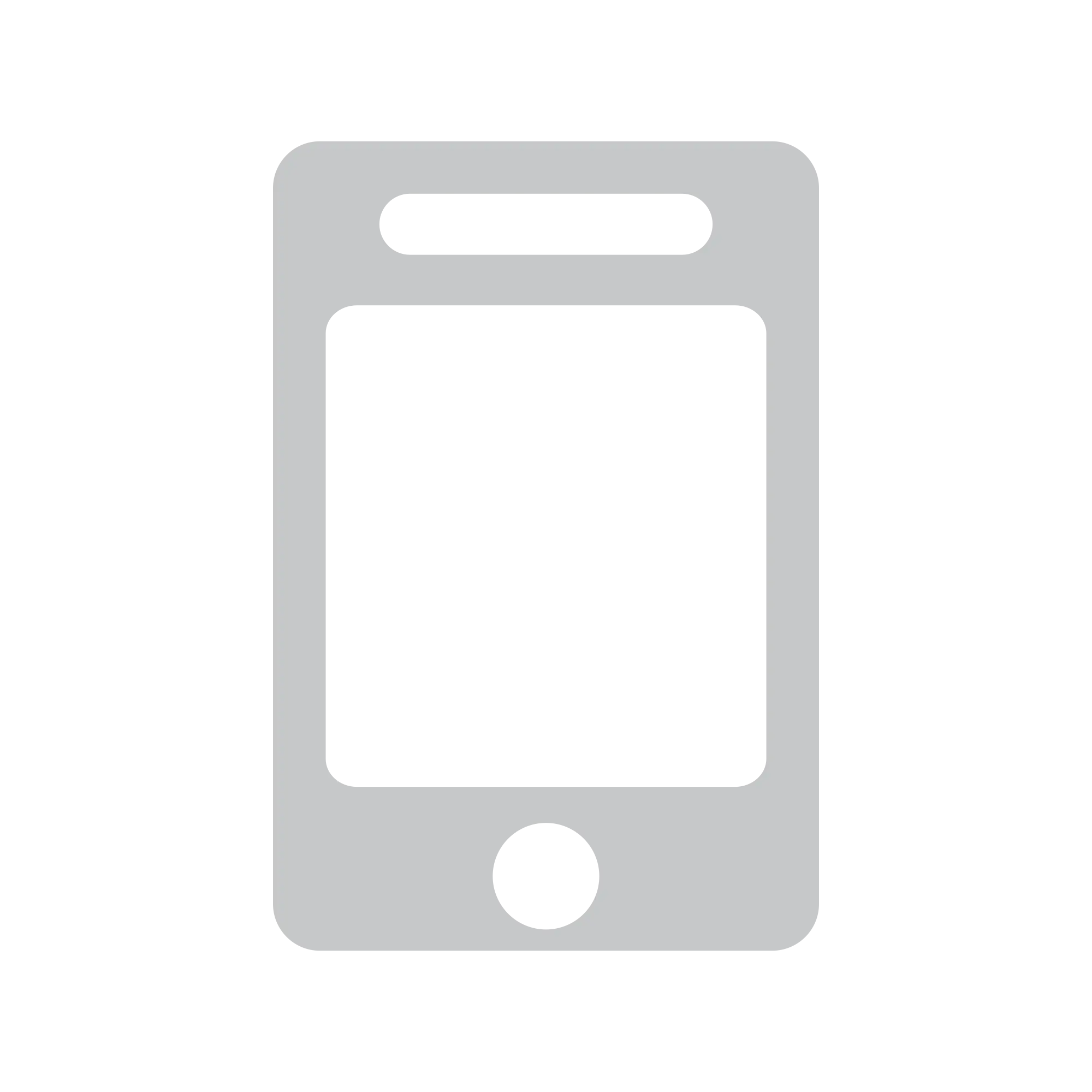 Simple Phone Icon Illustration