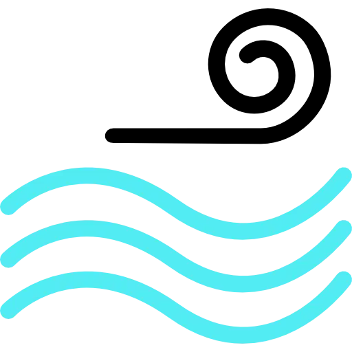 Wind and Waves Icon