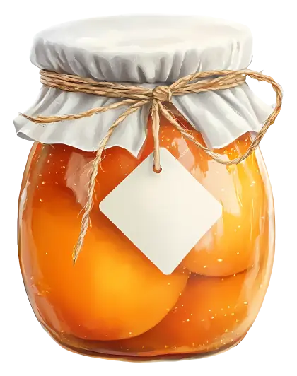 Delicious Jar of Fruit Preserves