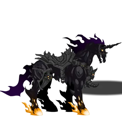 Dark Armored Unicorn