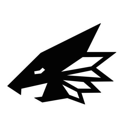 Stylized Wolf Head Logo Design