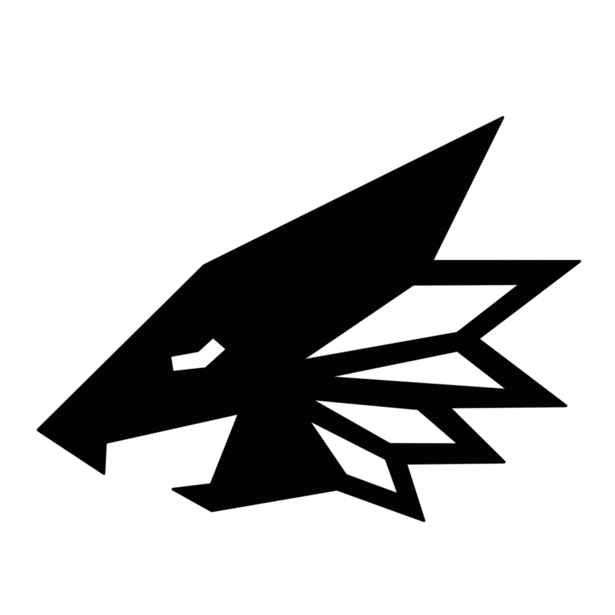 Stylized Wolf Head Logo Design