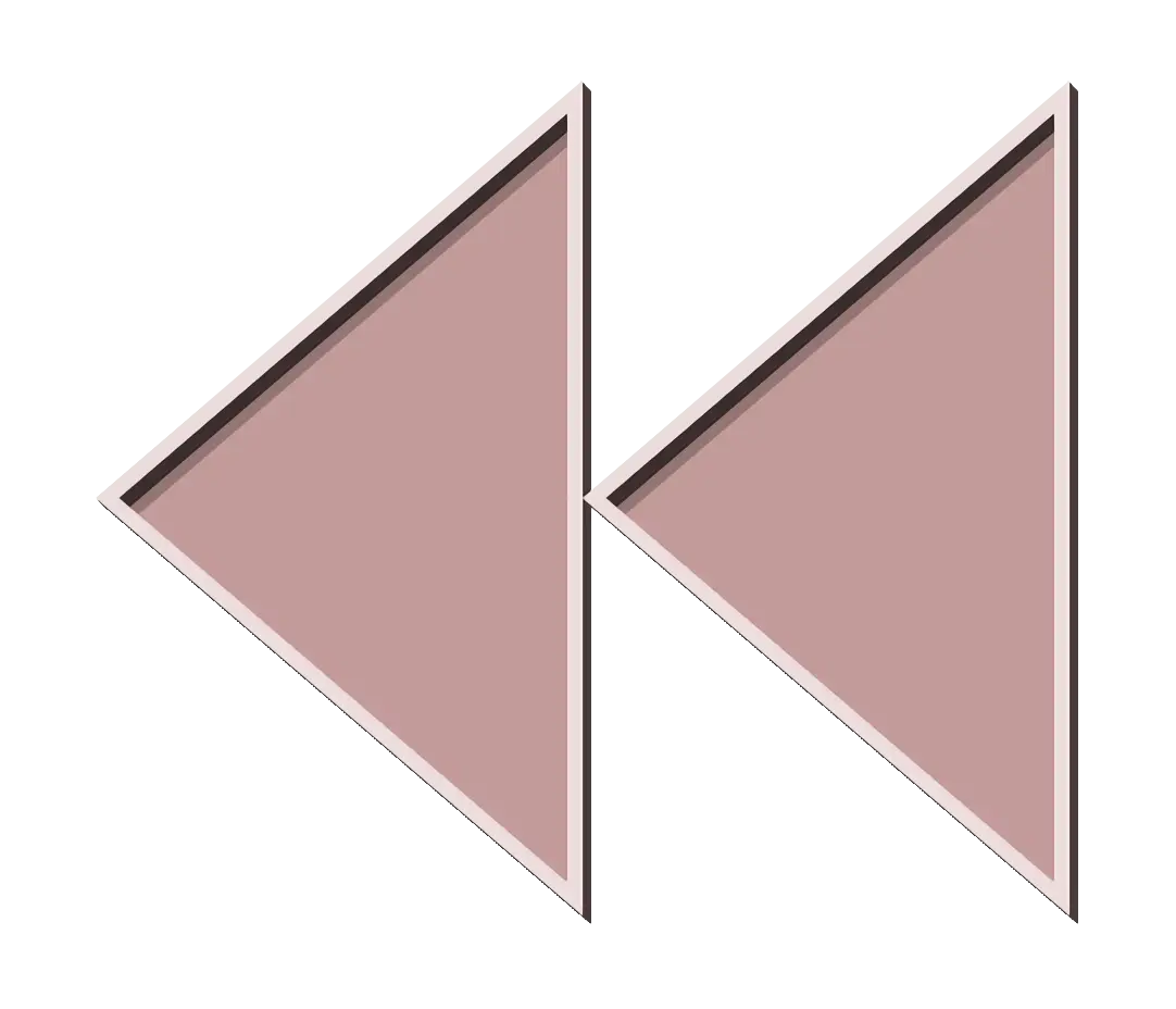 Rewind Button Icon for Media Players