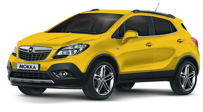 Yellow SUV Car