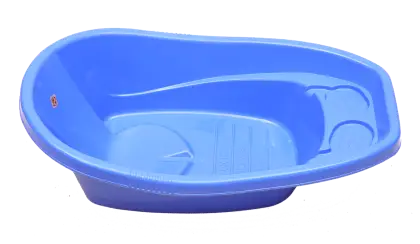 Blue Plastic Bathtub for Babies