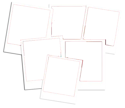 Blank Photo Frames Collage