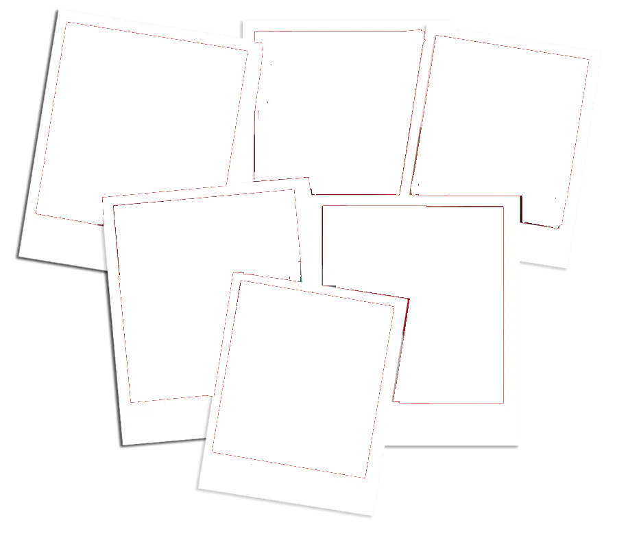 Blank Photo Frames Collage