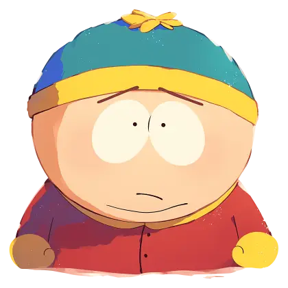 Cartoon Boy with Winter Hat