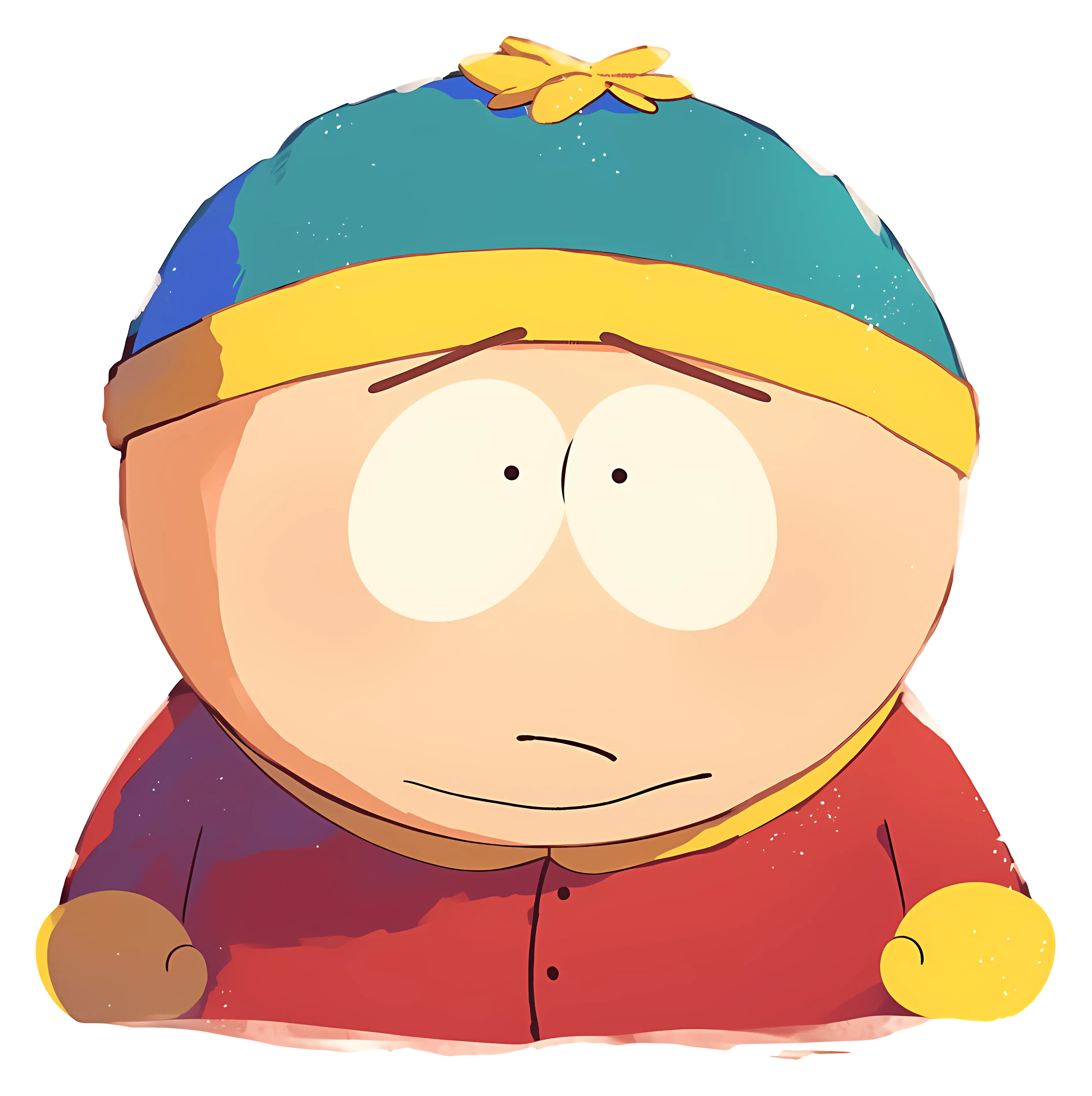 Cartoon Boy with Winter Hat