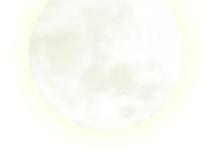 Bright Full Moon in the Sky