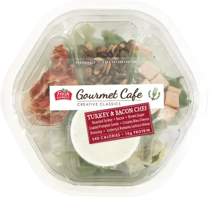Packaged Turkey and Bacon Salad