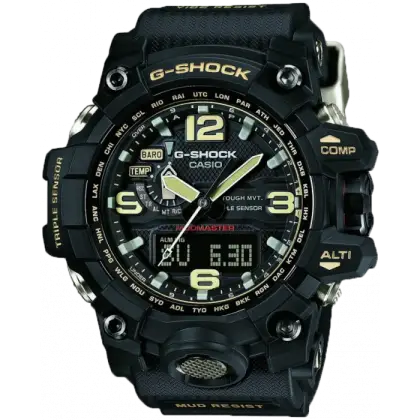 Black Digital Wristwatch with Modern Features