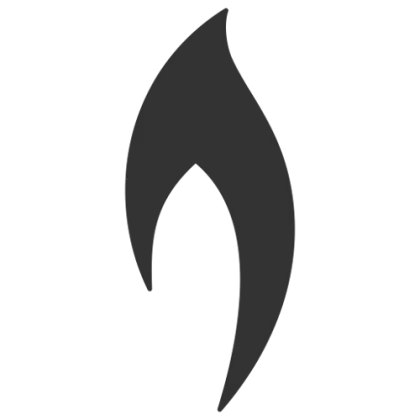 Black Flame Symbol