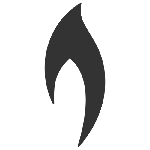 Black Flame Symbol