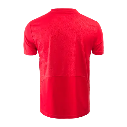 Red Sports T-Shirt Back View