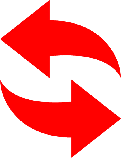 Red Left and Right Arrows