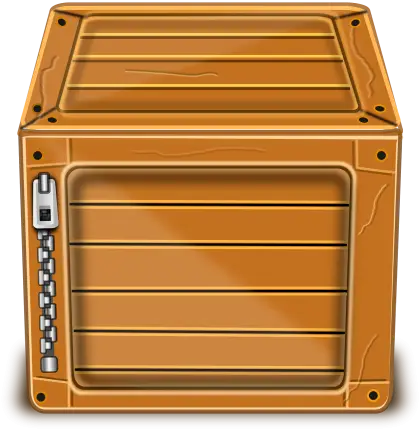 Wooden Crate for Storage