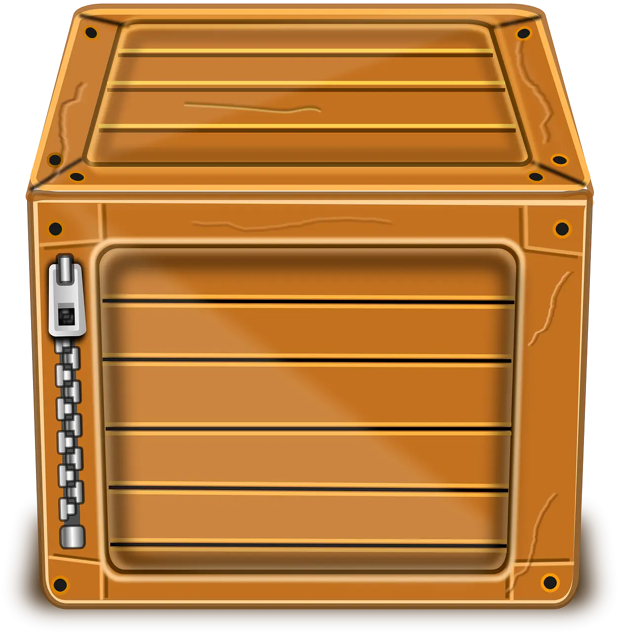 Wooden Crate for Storage