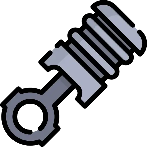 Metal Coil Spring with Loop Diagram