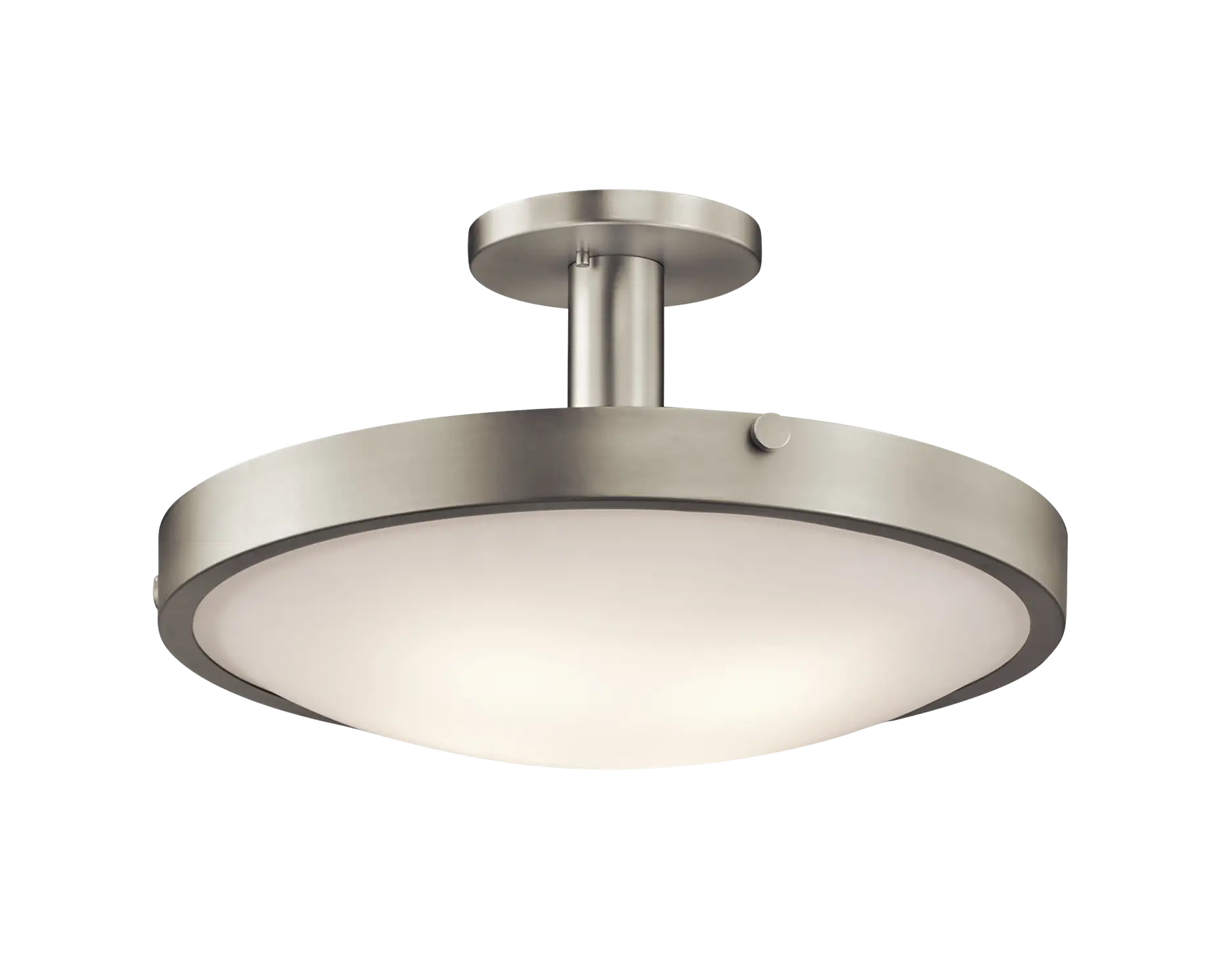 Modern Ceiling Lamp in Metallic Finish