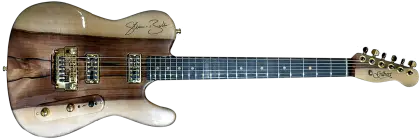 Wooden Electric Guitar with Custom Design