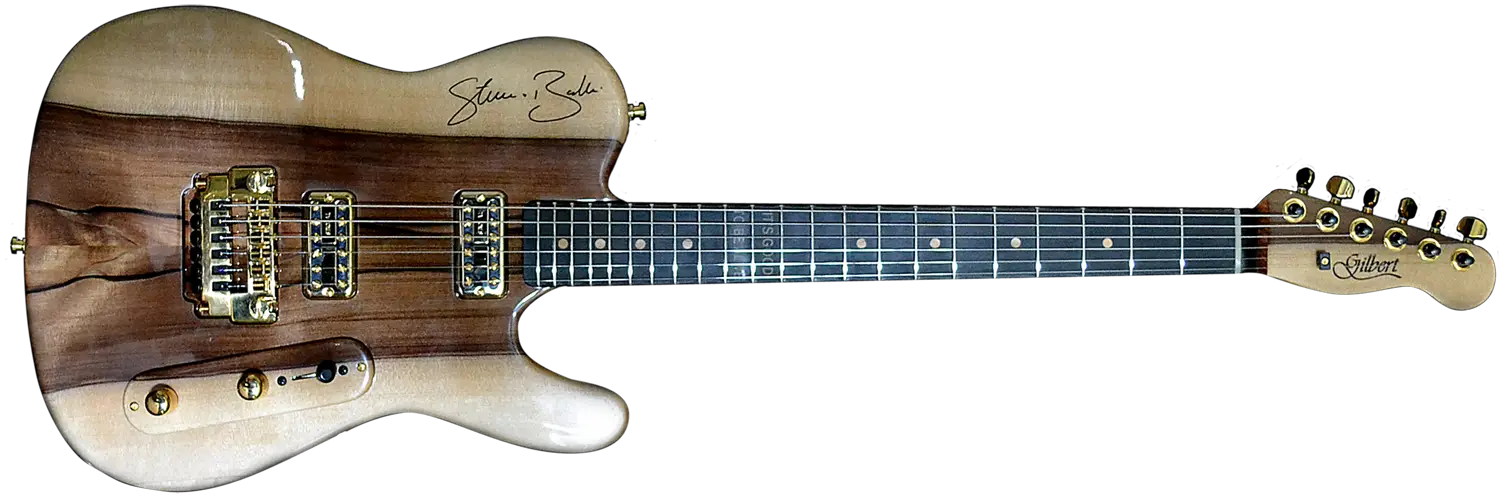Wooden Electric Guitar with Custom Design