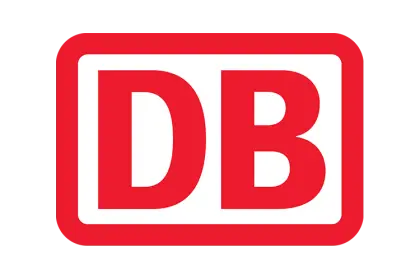 DB Logo in Red and White