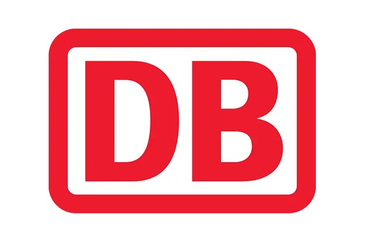 DB Logo in Red and White