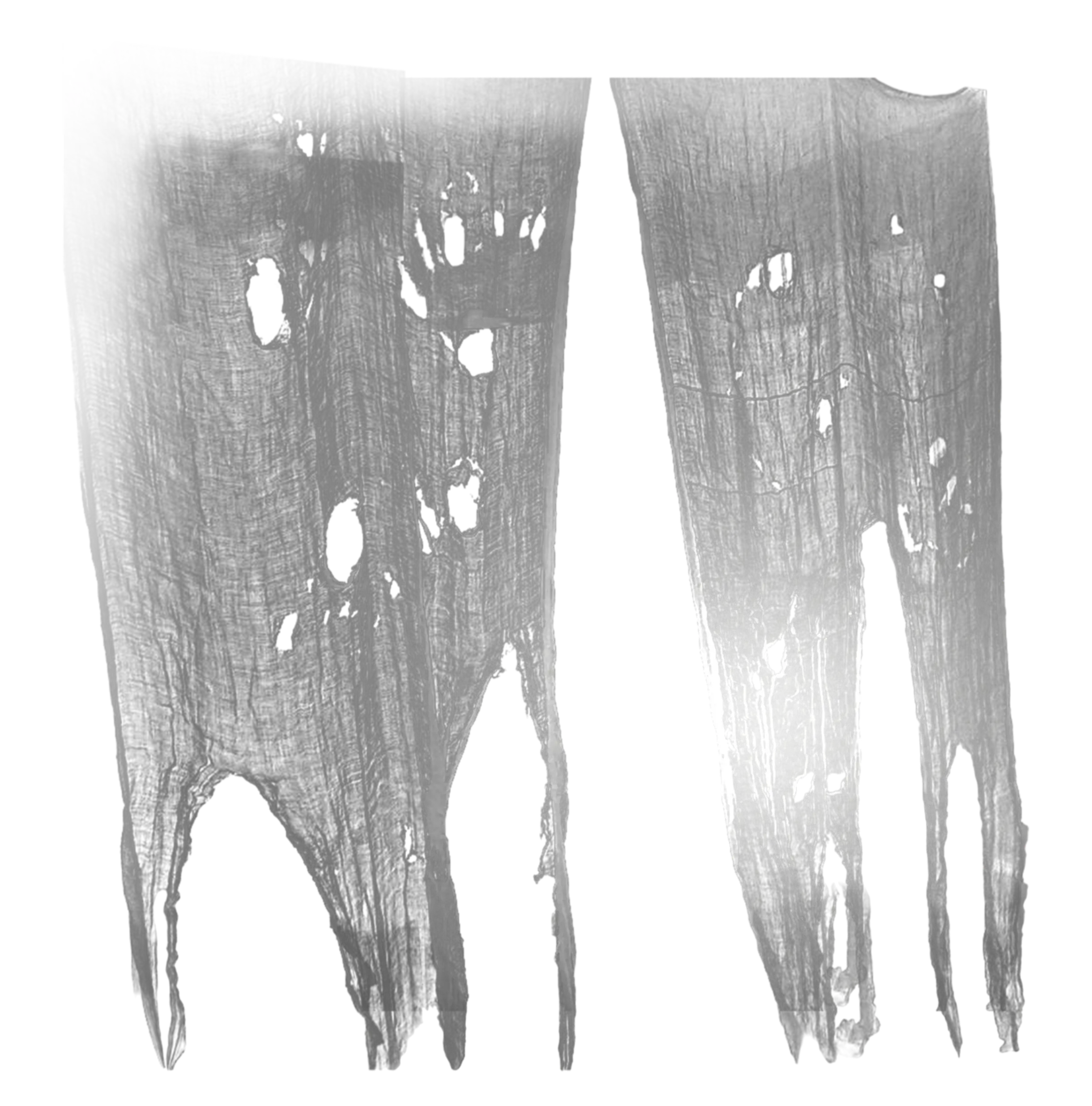 Tattered Cloth Pieces