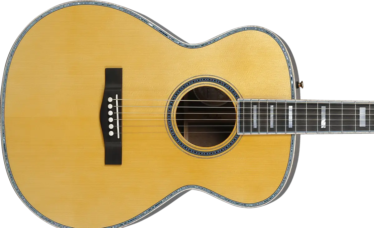 Acoustic Guitar Body for Musical Performance