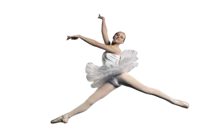 Ballet Dancer Performing a Graceful Leap