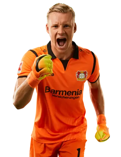 Excited Soccer Player in Orange Jersey