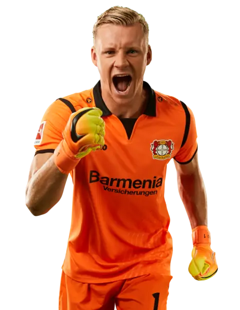 Excited Soccer Player in Orange Jersey