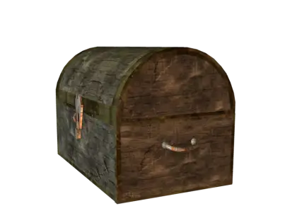 Wooden Treasure Chest