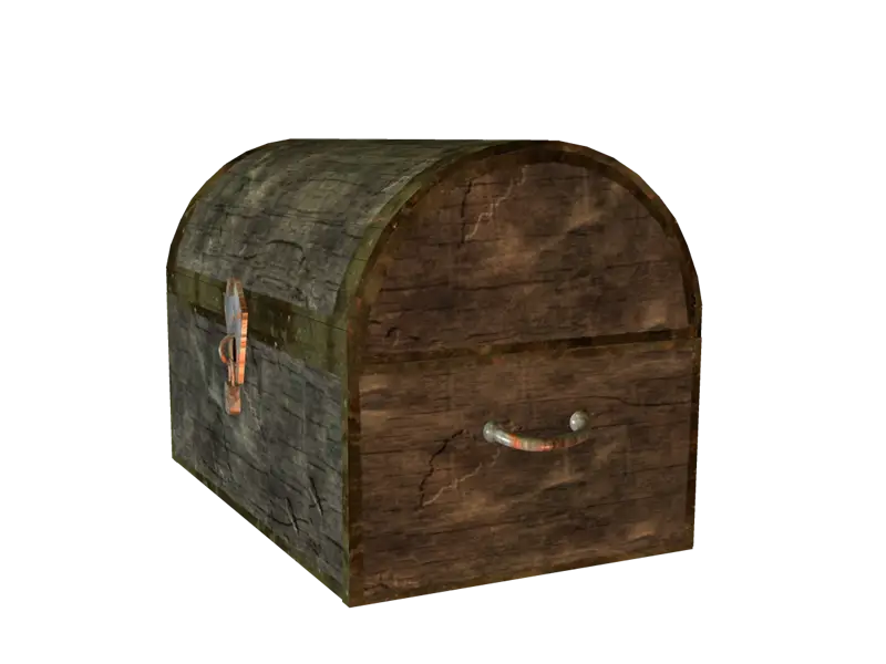 Wooden Treasure Chest
