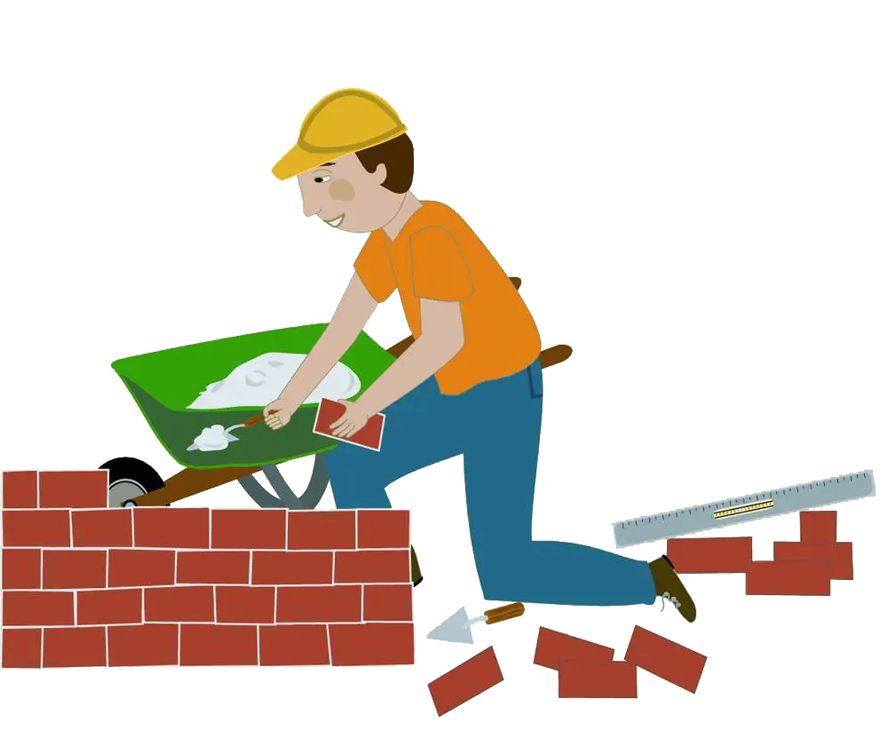 Bricklayer at Work