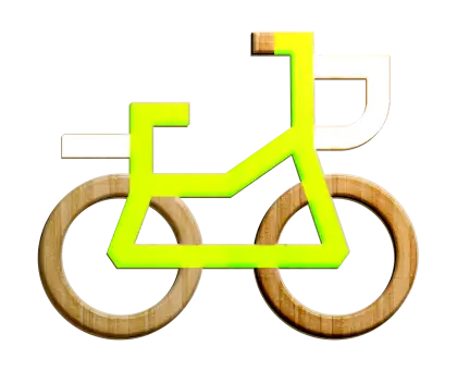 Bright Minimalist Bicycle Icon