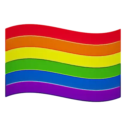 Illustration of the Rainbow Pride Flag