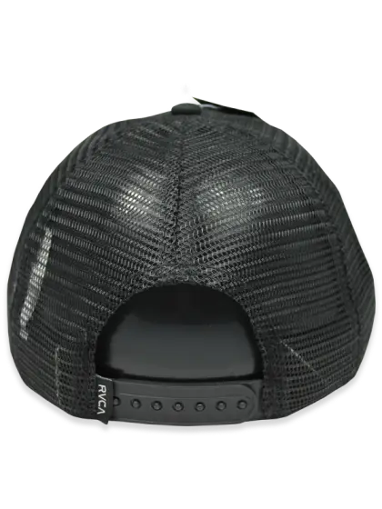 Black Mesh Cap with Adjustable Band