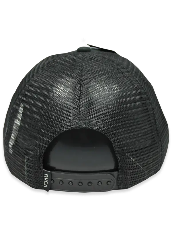 Black Mesh Cap with Adjustable Band