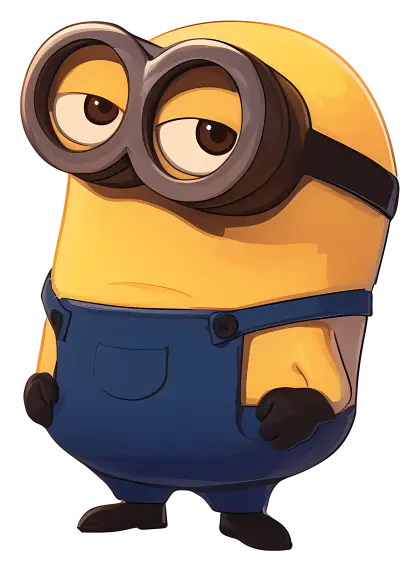 Cute Minion Character