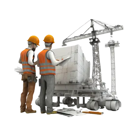 Engineers Planning at Construction Site