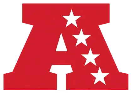 Red Logo with Stars and Letter A