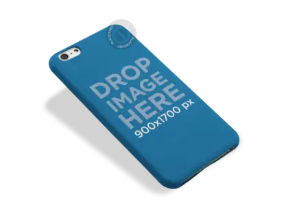 Blue Customizable Phone Case