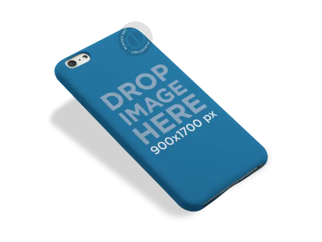 Blue Customizable Phone Case
