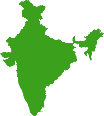Green Map of India