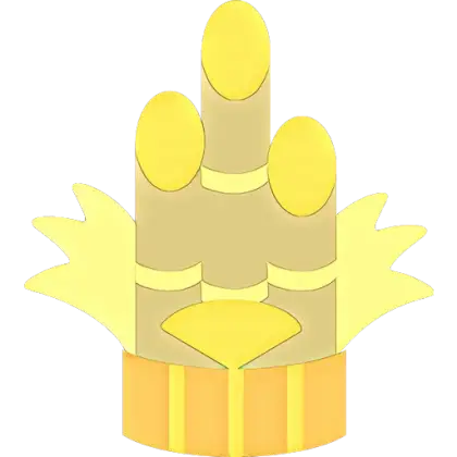 Golden Hand Illustration Design